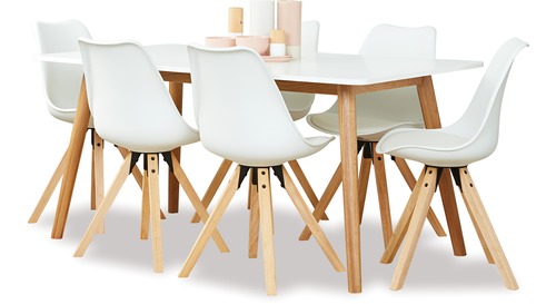 Turin 1600 Dining Table & Dima Chairs x 6
